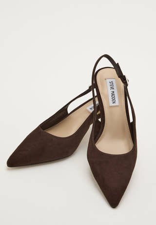 Korra Suede Slingback Sandal