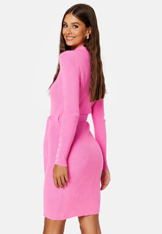 Clara Knitted Shirt Dress