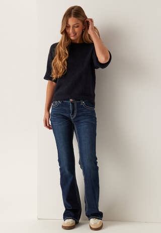Becca Mr Bootcut Flap Big T