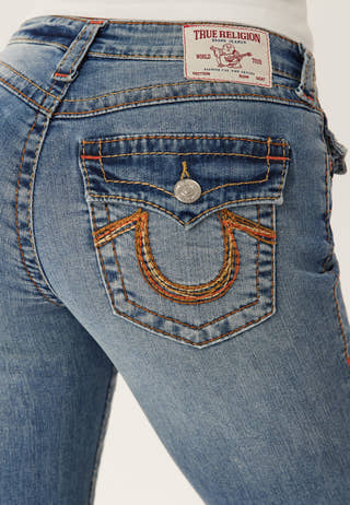 Rainbow Pkt Becca Mr Bootcut Big T