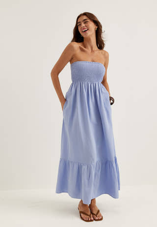 Awalisa Bandeau Ankle Dress Noos