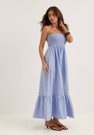 Awalisa Bandeau Ankle Dress Noos
