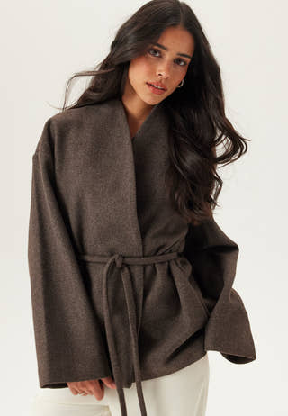 Awsijina Ls V-neck Short Jacket