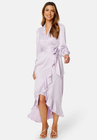 Celine LS Wrap Dress
