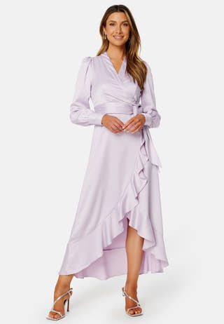 Celine LS Wrap Dress