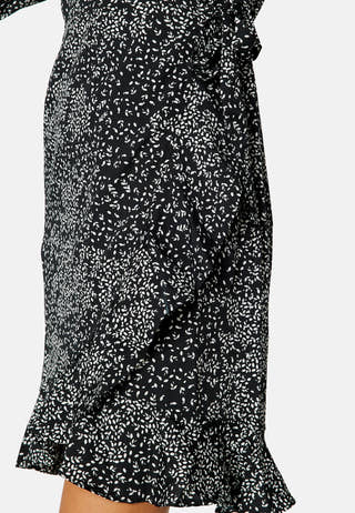 Henna 3/4 Wrap Dress