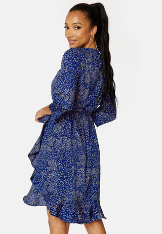 Henna 3/4 Wrap Dress