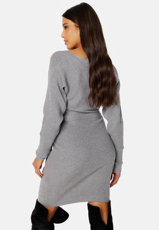 Vmhollyrem LS V-Neck Dress