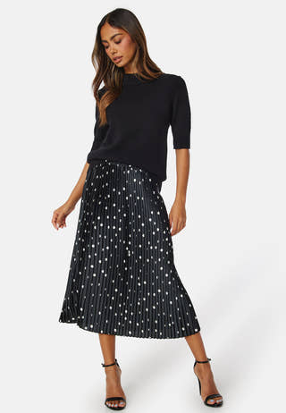 Megga Christas High Waist Pleat Skirt