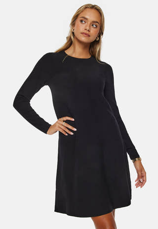 Nancy LS Knit Dress