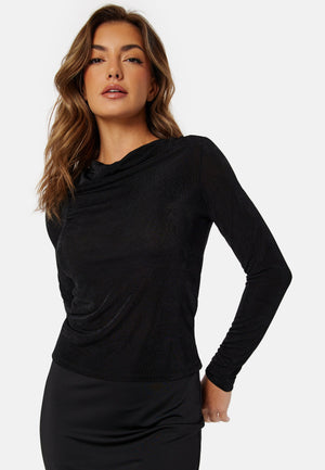 Nara LS Pleat Top