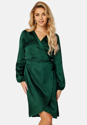 Sabi LS Wrap Dress
