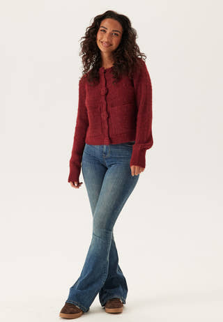 Vmblossom Ls O-neck Cardigan