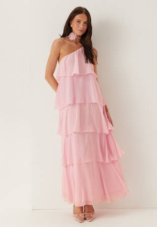 Vmfelicia Os Ruffle Ankle Dress