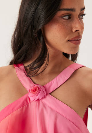 Vmfelicia Sl Ruffle Maxi Dress