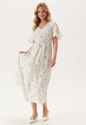 Vmflora Olga Ss 7/8 DRESS DRES