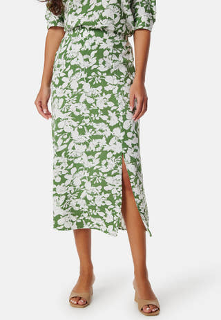 Vmfrej high waist 7/8 pencil skirt