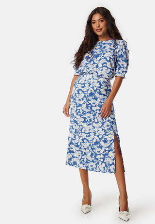 Vmfrej high waist 7/8 pencil skirt