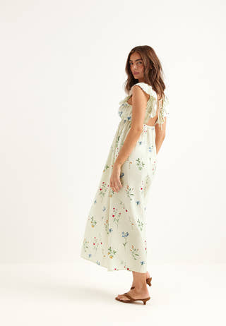 Vmjosie Sl Ankle Frill Dress
