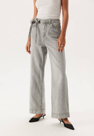 Vmkathy Shr Wide Denim Jeans L