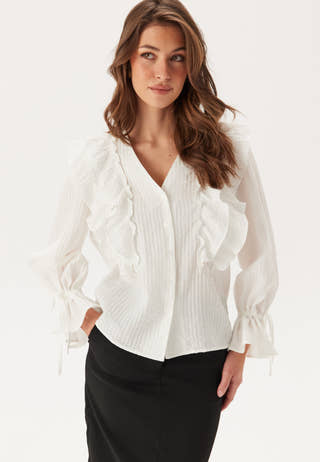 Vmkausa Frill Ls Top