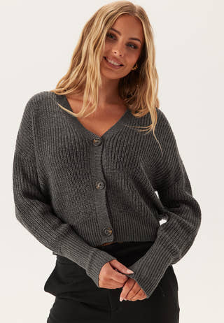 Vmlea LS V-Neck Cuff Cardigan