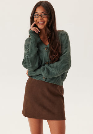 Vmlea LS V-Neck Cuff Cardigan