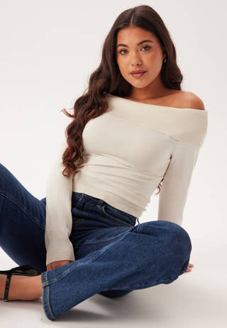 Vmmercury Off Shoulder Ls Pull