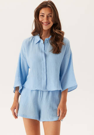 Vmnatali crop shirt