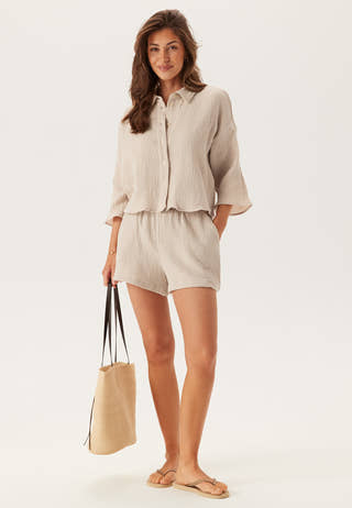 Vmnatali crop shirt