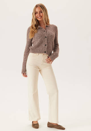 Vmnovah Ls O-neck Button Cardi