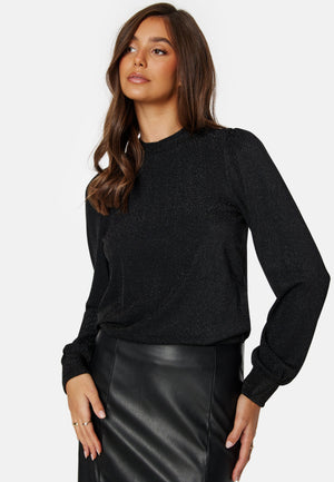 Augustina L/S Glitter Top