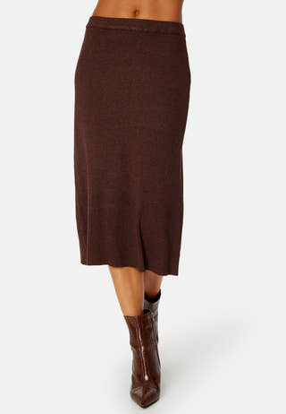 Vicomfy A-Line Knit Skirt