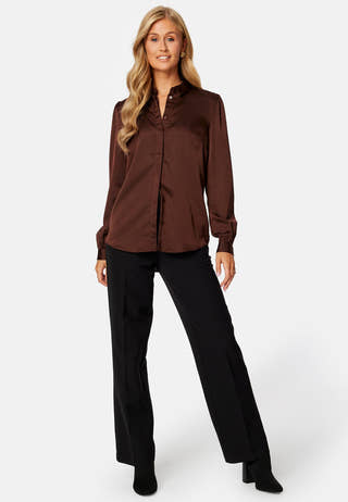 Ellette Satin L/S Shirt