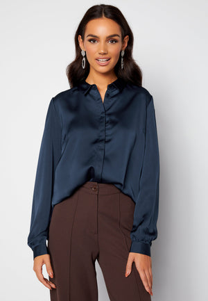 Ellette Satin L/S Shirt