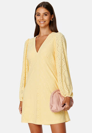 Kawa L/S V-Neck Dress