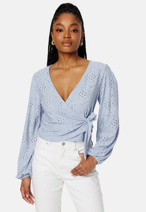 Kawa New L/S Wrap Top