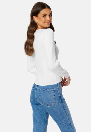 Lalana Rev L/S Knit Cardigan