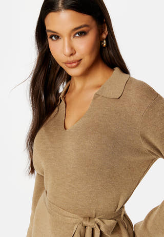 Marla Collar L/S Knit Dress
