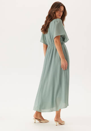 Mirage 2/4 V-Neck Ankle Dress