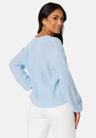 Oa Rev V-Neck Lace Knit