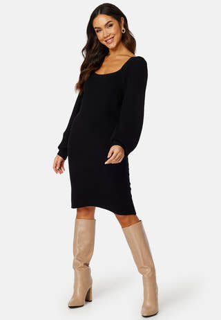 Ril L/S Detail Knit Dress