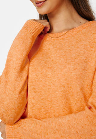 Viril O-neck L/S Knit Top