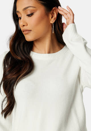 Viril O-neck L/S Knit Top