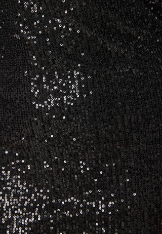 Sparkling 3/4 O-Neck Dress