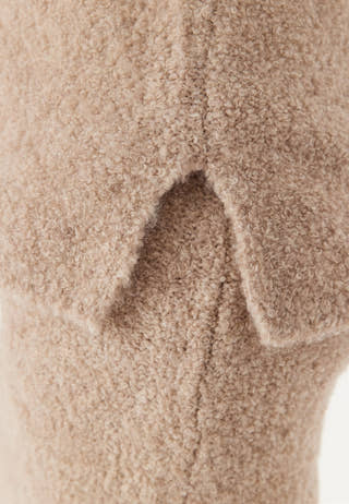 Viabby V-neck S/L KNIT VEST KN
