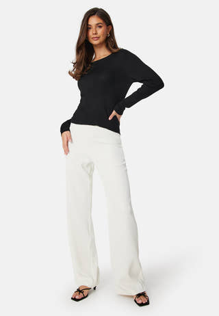 Viabella Rib L/S Knit Top