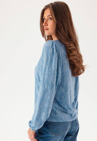 Viadele O-neck L/S TOP TOP Top