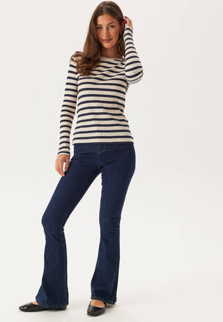 Viamelie O-neck L/S TOP