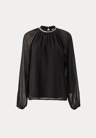 Vianlis High Neck L/S Top